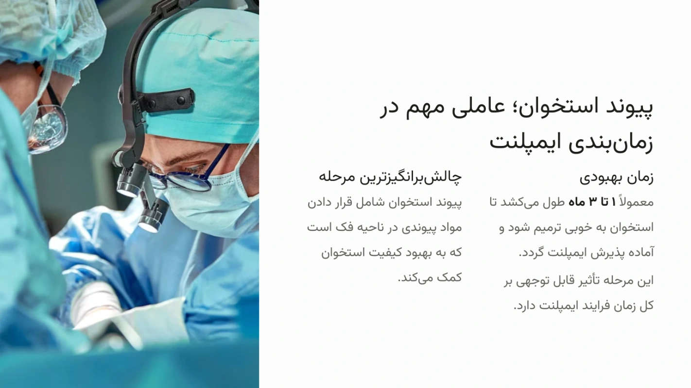 پیوند استخوان؛ عاملی مهم در زمانبندی ایمپلنت